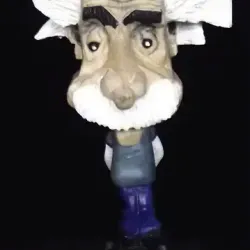 Albert Einstein Face-on