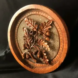 Oak Leaves and Acorns